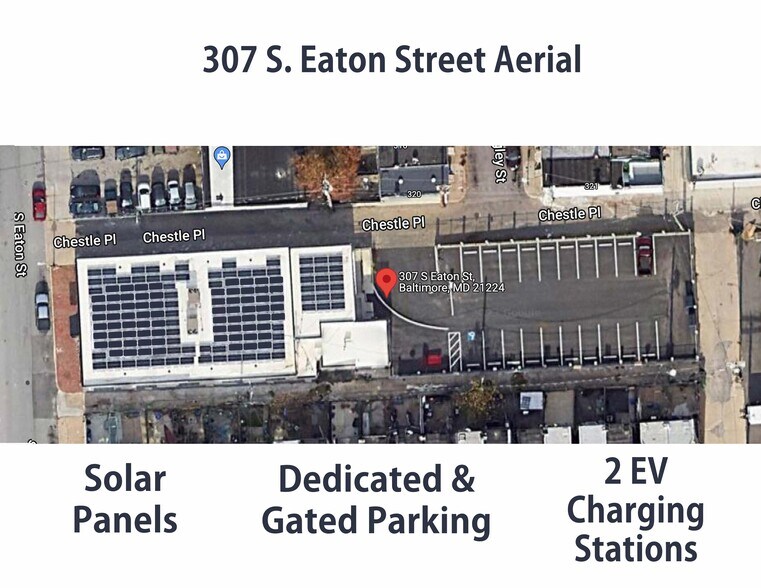307 S Eaton St, Baltimore, MD à louer - Plan de site – Image 1 sur 14