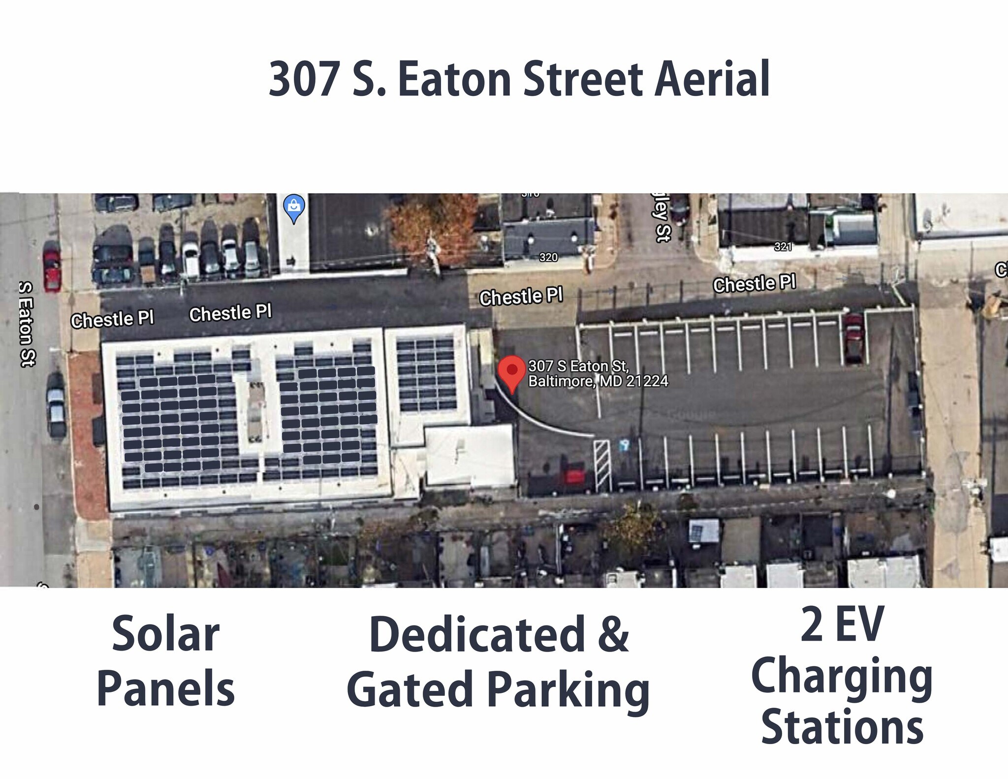 307 S Eaton St, Baltimore, MD à louer Plan de site– Image 1 sur 15