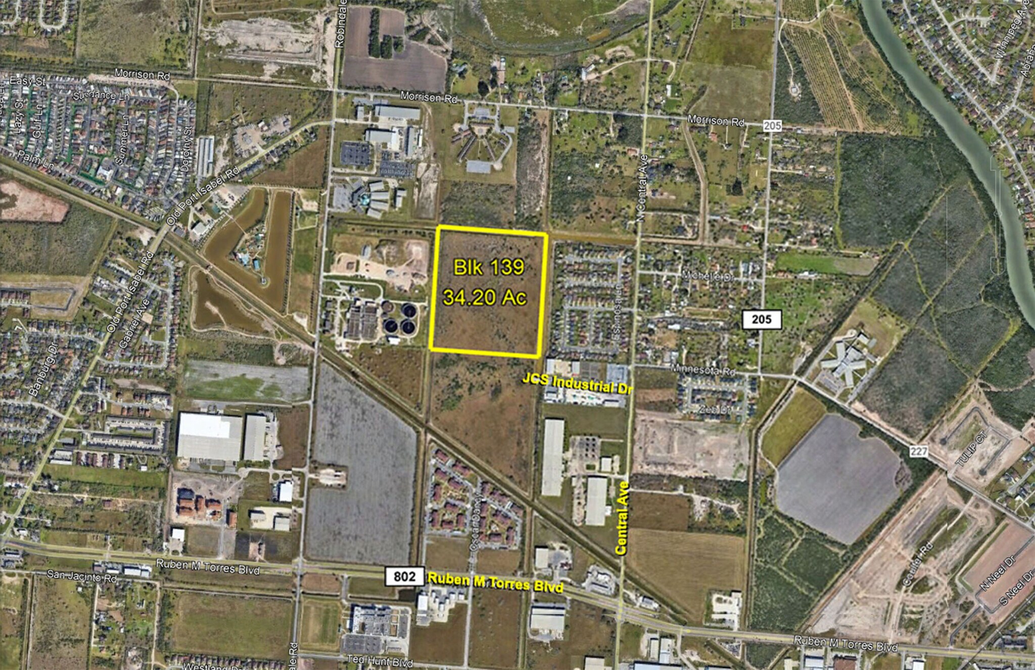 JCS Industrial Dr, Brownsville, TX à vendre Aérien– Image 1 sur 2