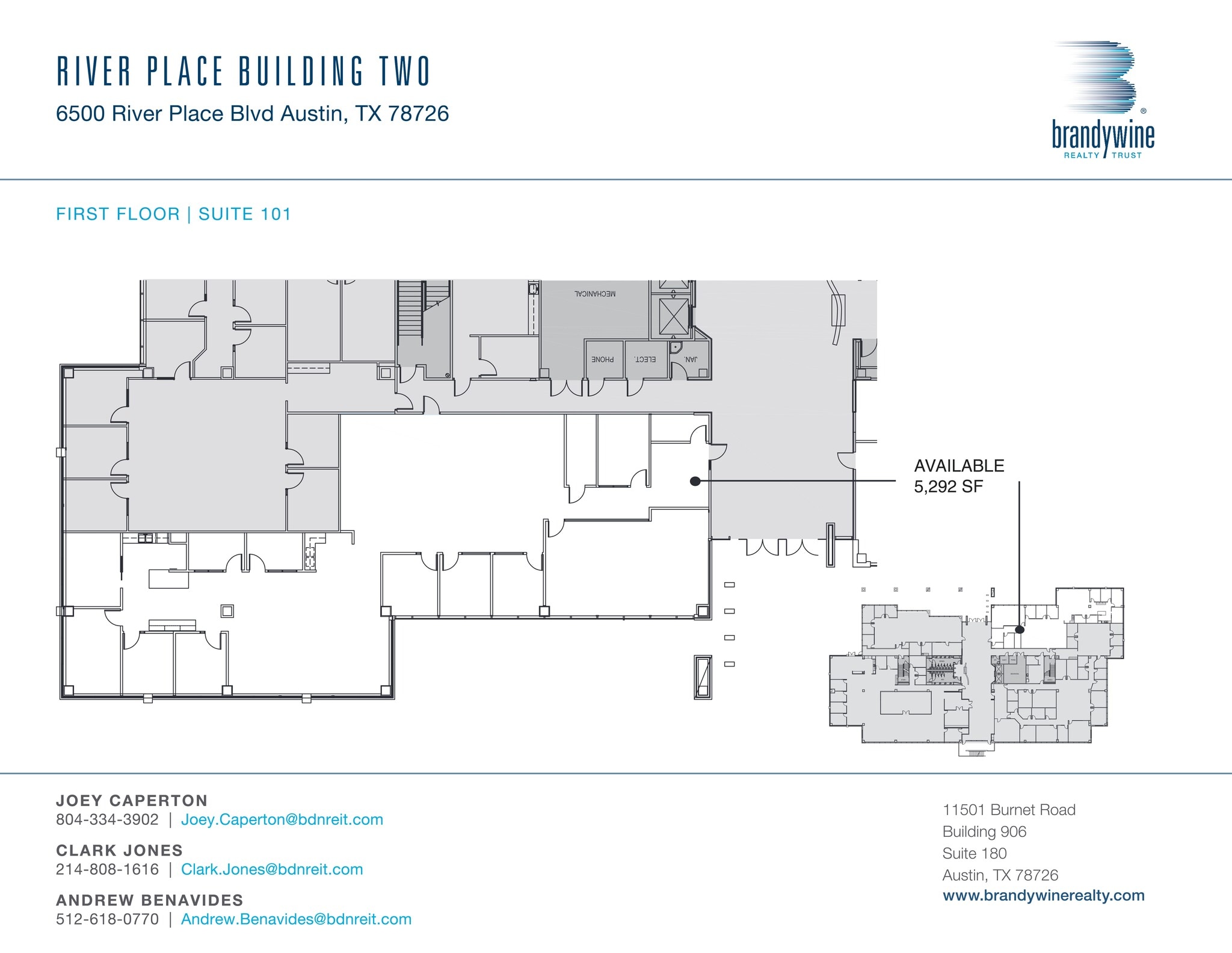 6500 River Place Blvd, Austin, TX à louer Plan de site– Image 1 sur 1