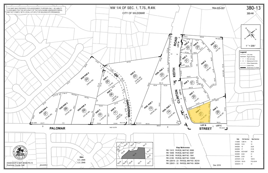 32450 Clinton Keith Rd, Wildomar, CA à vendre - Plan cadastral – Image 2 sur 4
