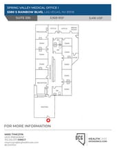 5380 S Rainbow Blvd, Las Vegas, NV à louer Plan d’étage– Image 1 sur 1