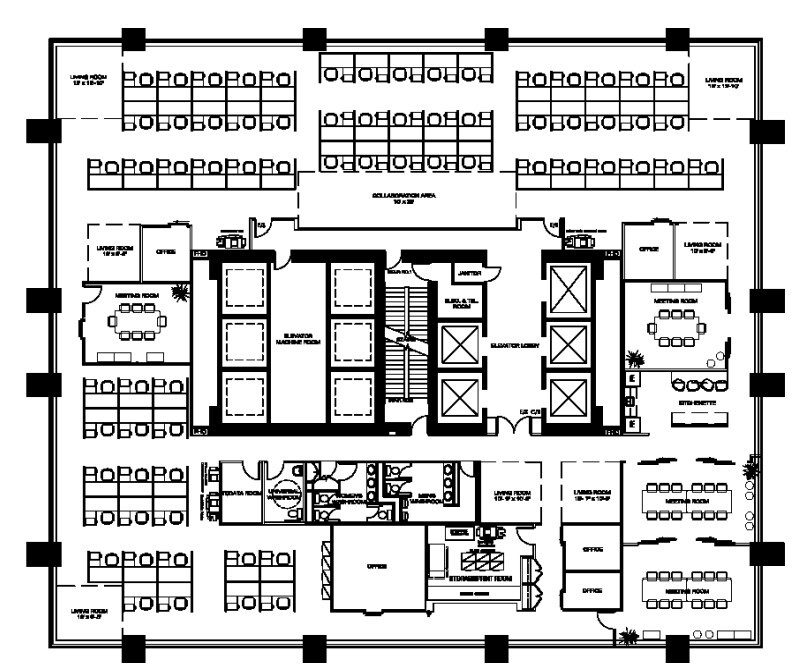 401 Bay St, Toronto, ON à louer Plan d’étage– Image 1 sur 1