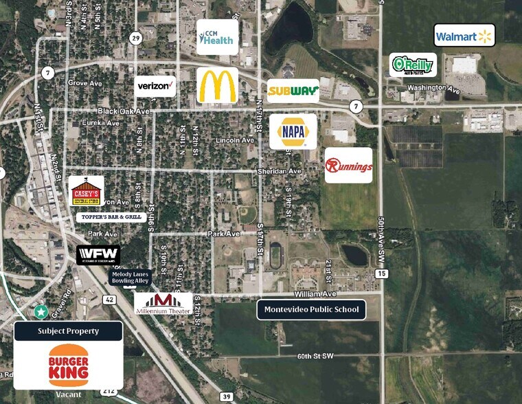 586 SW 1st St, Montevideo, MN à vendre - Photo de l’immeuble – Image 2 sur 3