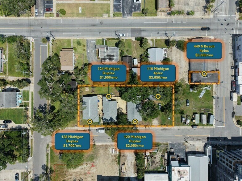 116 Michigan Ave, Daytona Beach, FL à vendre - Photo de l’immeuble – Image 2 sur 3