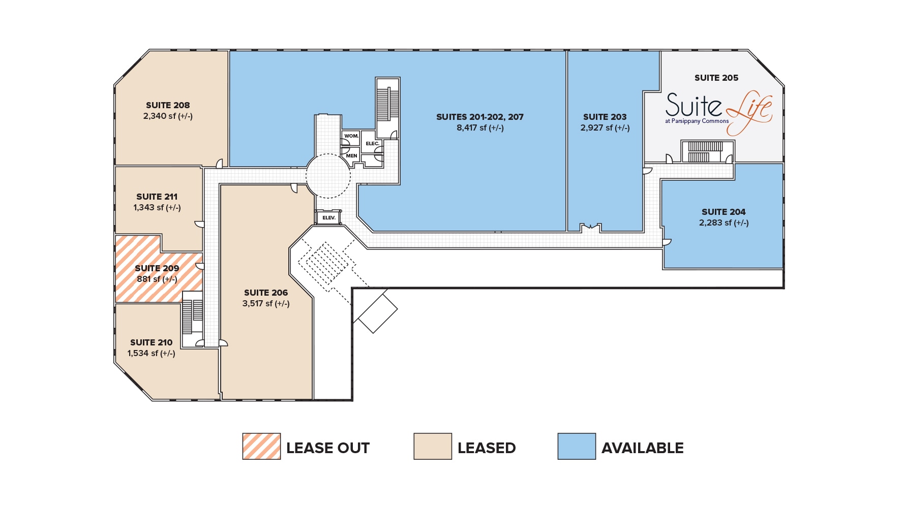 3219 Route 46, Parsippany, NJ à louer Plan d’étage– Image 1 sur 1