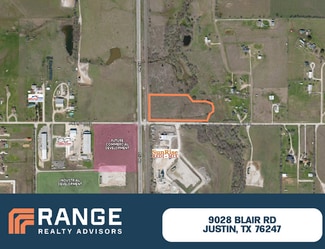 Plus de détails pour 9028 Blair Rd, Justin, TX - Terrain à vendre