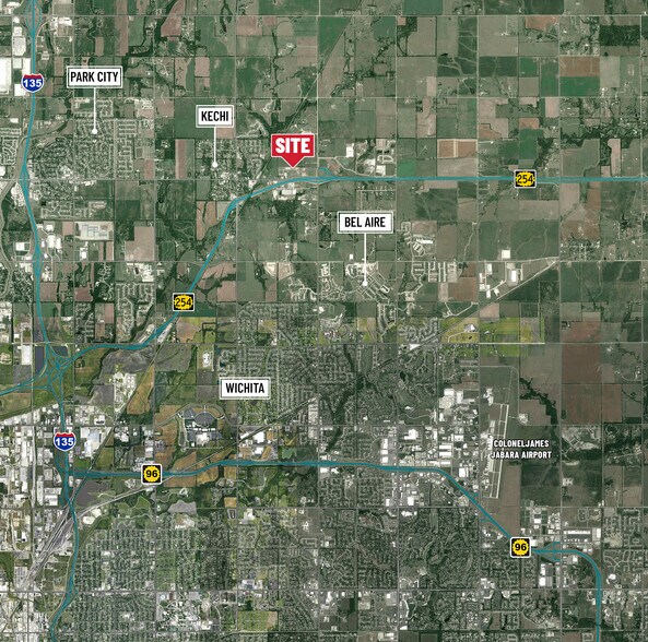 800-1200 Venture Ct, Kechi, KS à vendre - Aérien – Image 3 sur 3