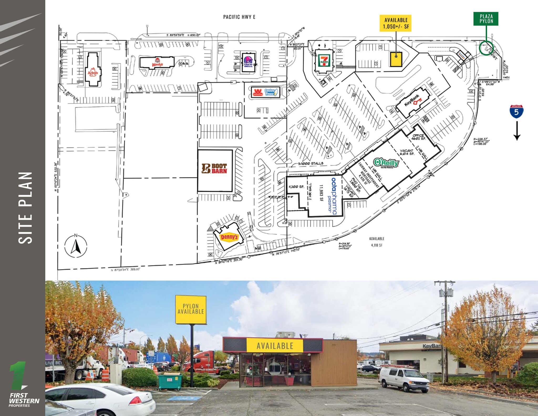 5310 Pacific Hwy E, Fife, WA à louer Plan de site– Image 1 sur 1