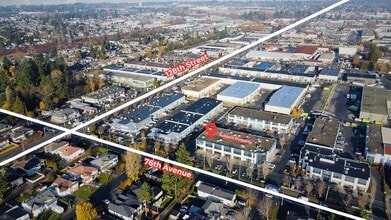 12877 76th Ave, Surrey, BC - Vue aérienne vue de carte
