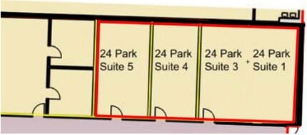 24 Park St, Somerville, MA à louer Plan d’étage– Image 1 sur 1