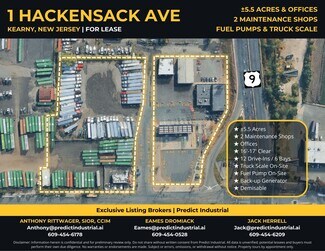 Plus de détails pour 1 Hackensack Ave, South Kearny, NJ - Bureau/Local commercial, Industriel/Logistique à louer