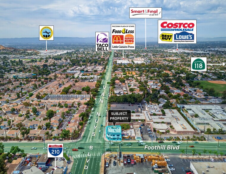 12202 Foothill Blvd, Sylmar, CA à vendre - Photo de l’immeuble – Image 2 sur 14