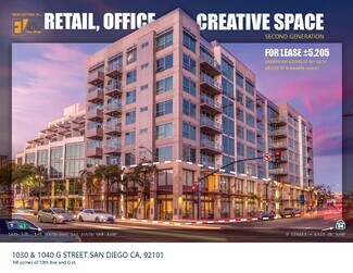 Plus de détails pour 707 10th Ave, San Diego, CA - Local commercial à louer