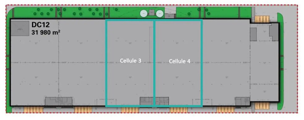 Bureau dans Mitry-Mory à louer - Plan de site – Image 2 sur 2