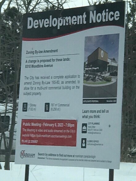 8310 Woodbine Ave, Markham, ON à louer - Photo de l’immeuble – Image 2 sur 2