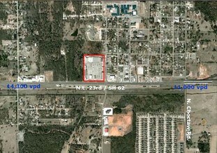 14407 NE 23rd St, Choctaw, OK - VUE AÉRIENNE  vue de carte - Image1