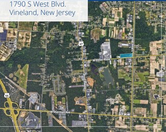 Plus de détails pour 1790 S West Blvd, Vineland, NJ - Terrain à vendre