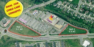 Plus de détails pour 5316-5400 New Design Rd, Frederick, MD - Terrain à louer