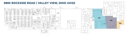 9775 Rockside Rd, Valley View, OH à louer Plan d’étage– Image 1 sur 1