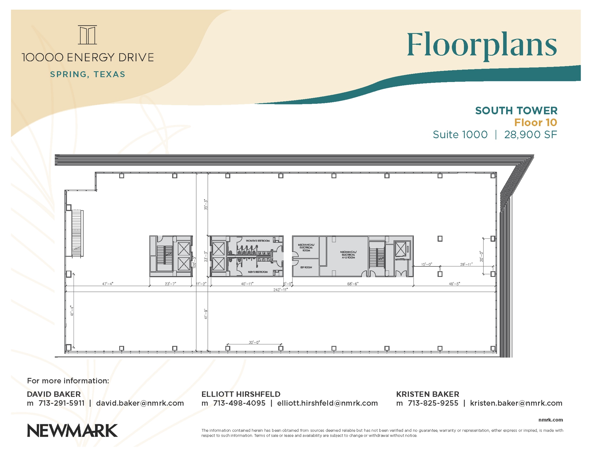 10000 Energy Dr, Spring, TX à louer Plan d’étage– Image 1 sur 1