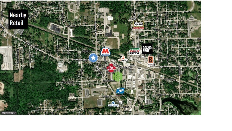 406 W Silver Lake Rd, Fenton, MI à vendre - Photo de l’immeuble – Image 2 sur 3