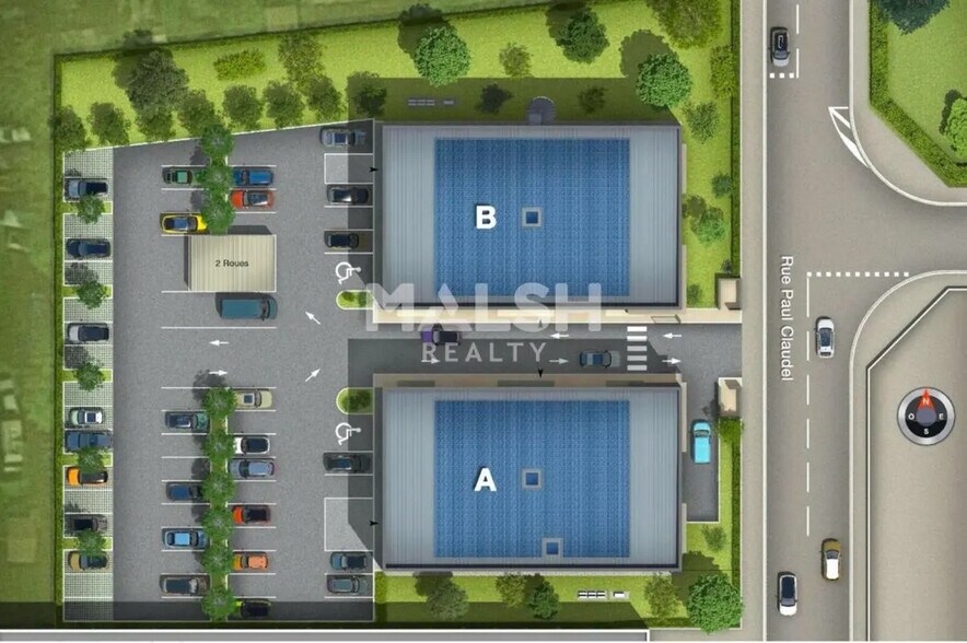 Local d’activités dans Villefranche-sur-Saône à louer - Plan d’étage – Image 3 sur 4
