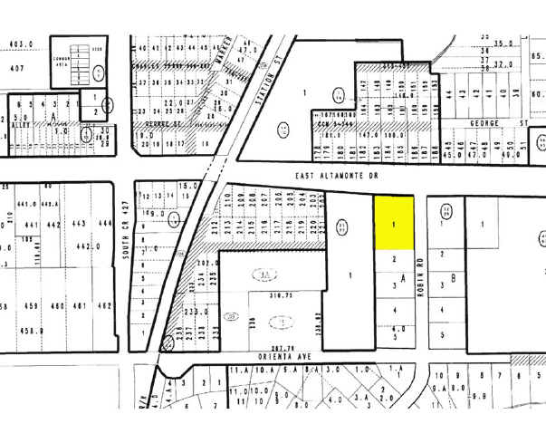 1088 E Altamonte Dr, Altamonte Springs, FL à louer - Plan cadastral – Image 2 sur 4