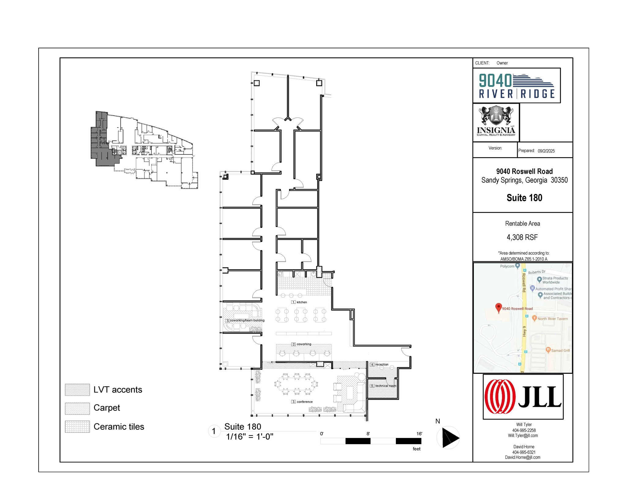 9040 Roswell Rd, Atlanta, GA à louer Plan d’étage– Image 1 sur 1
