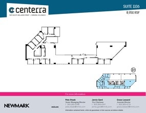 1873 S Bellaire St, Denver, CO à louer Plan d’étage– Image 1 sur 1