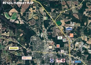 2032 Sylvester Dr, Moultrie, GA - VUE AÉRIENNE  vue de carte
