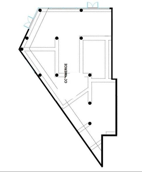 Local d'activités dans Noisy-le-Sec à vendre - Plan d’étage – Image 2 sur 2