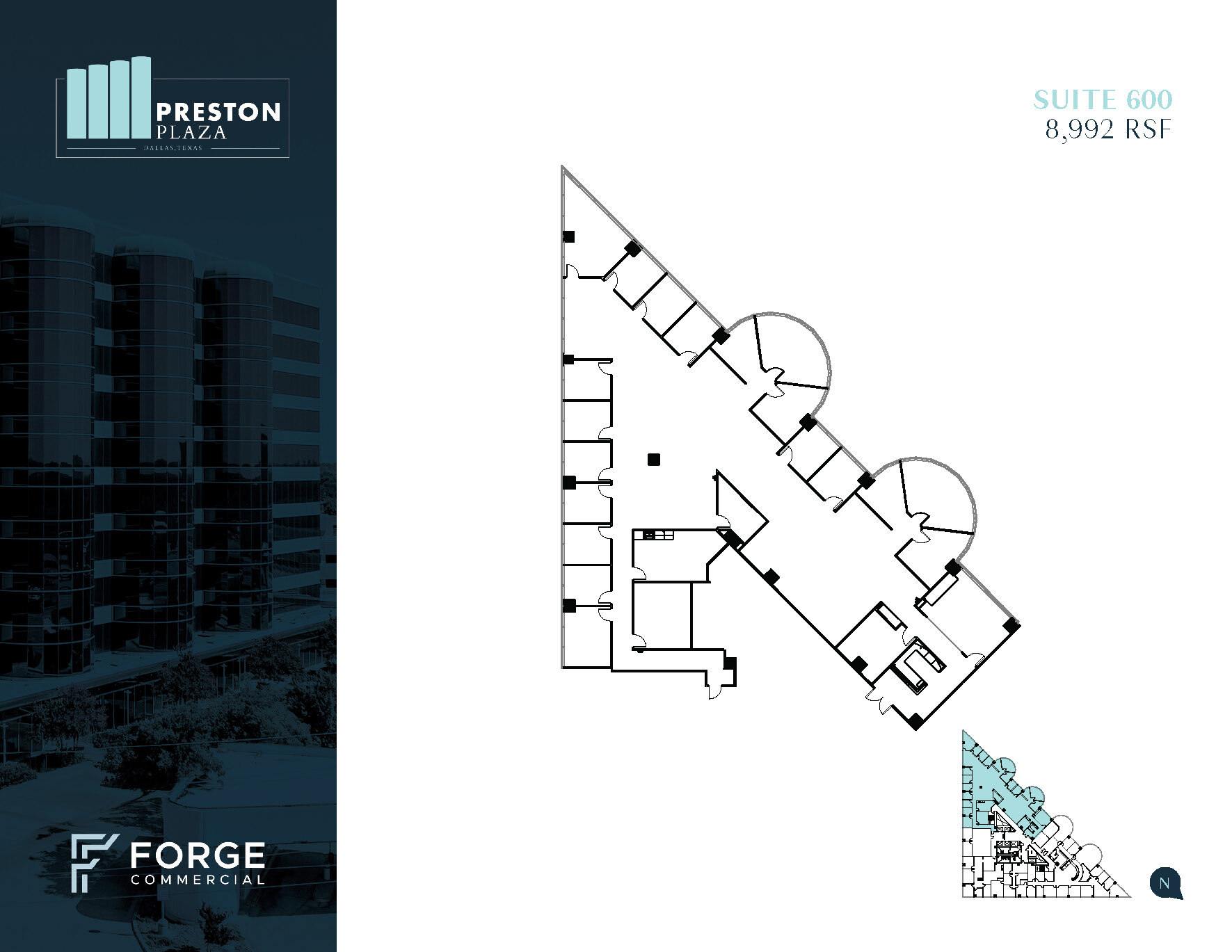 17950 Preston Rd, Dallas, TX à louer Plan d’étage– Image 1 sur 1
