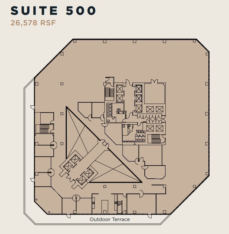 401 W A St, San Diego, CA à louer Plan d’étage– Image 1 sur 1