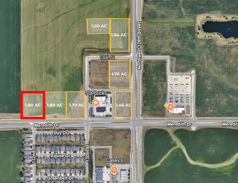 13298 46th Avenue, Grimes, IA à vendre - Aérien – Image 1 sur 2