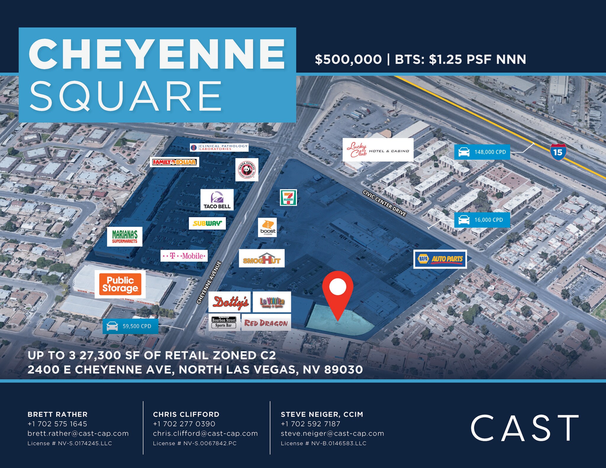 2400 E Cheyenne Ave, North Las Vegas, NV à vendre Photo de l’immeuble– Image 1 sur 5