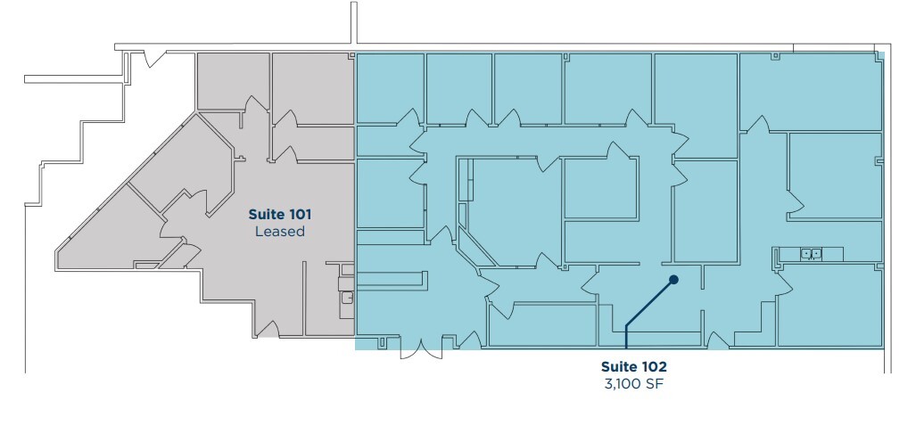 2035 Crocker Rd, Westlake, OH à louer Plan d’étage– Image 1 sur 1