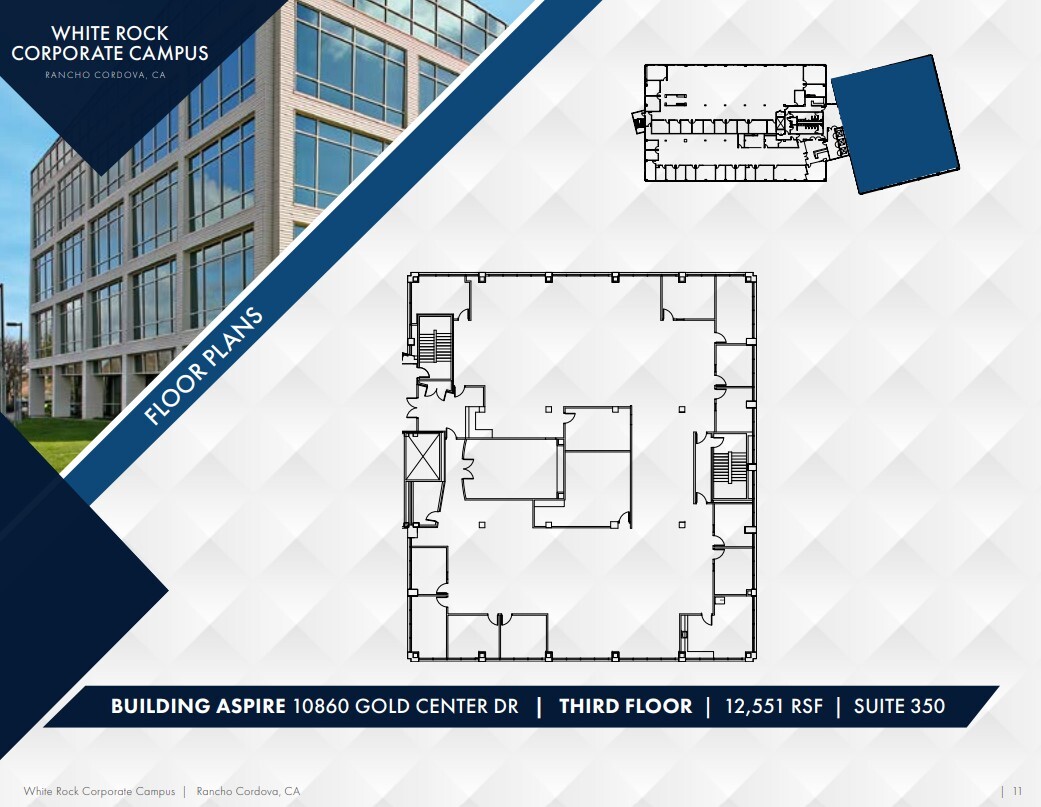 10860 Gold Center Dr, Rancho Cordova, CA à louer Plan d’étage– Image 1 sur 1