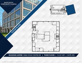 10860 Gold Center Dr, Rancho Cordova, CA à louer Plan d’étage– Image 1 sur 1