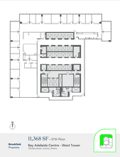 333 Bay St, Toronto, ON à louer Plan d’étage– Image 1 sur 1