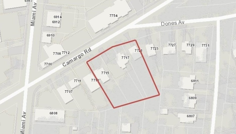 7715 Camargo Rd, Cincinnati, OH à vendre Plan cadastral– Image 1 sur 3