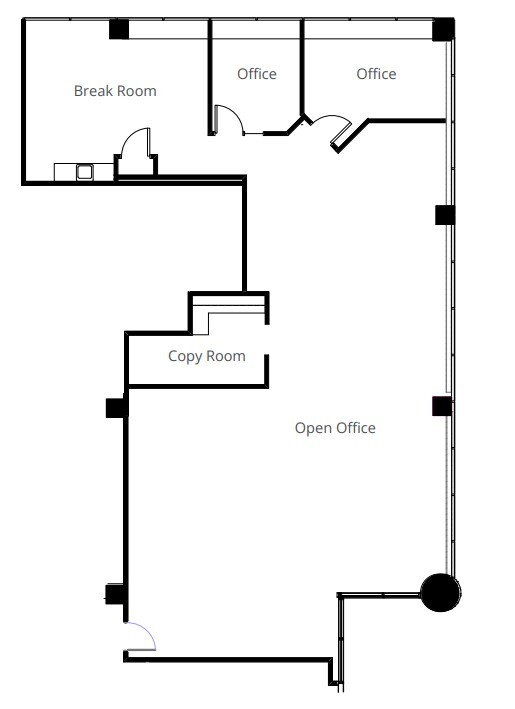 1800 Sutter St, Concord, CA à louer Plan d’étage– Image 1 sur 1