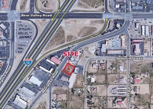 Mariposa Rd, Hesperia, CA - VUE AÉRIENNE  vue de carte