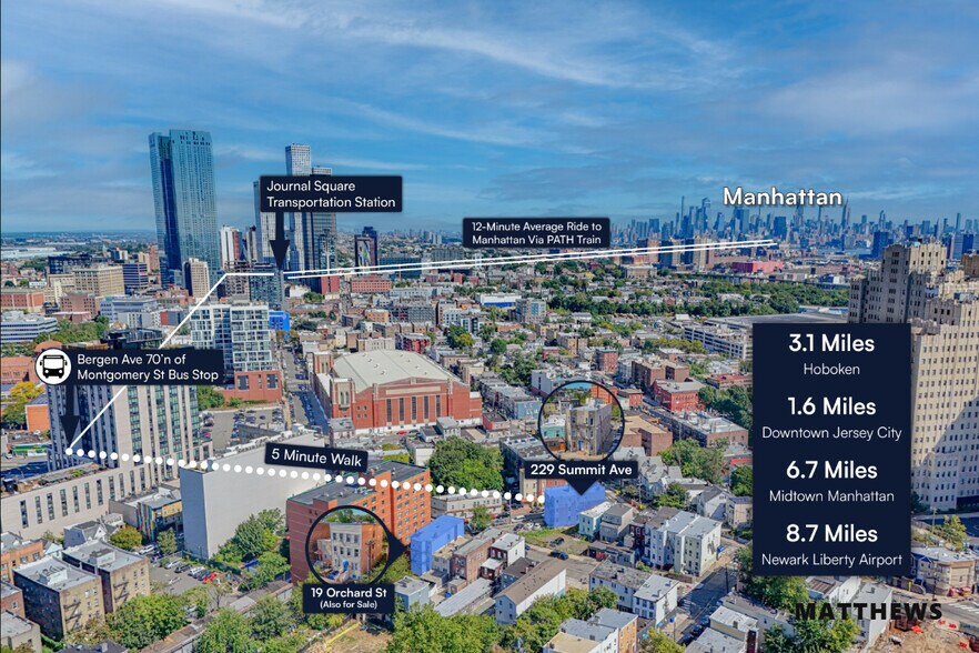 229 Summit Ave, Jersey City, NJ à vendre - Photo de l’immeuble – Image 2 sur 3