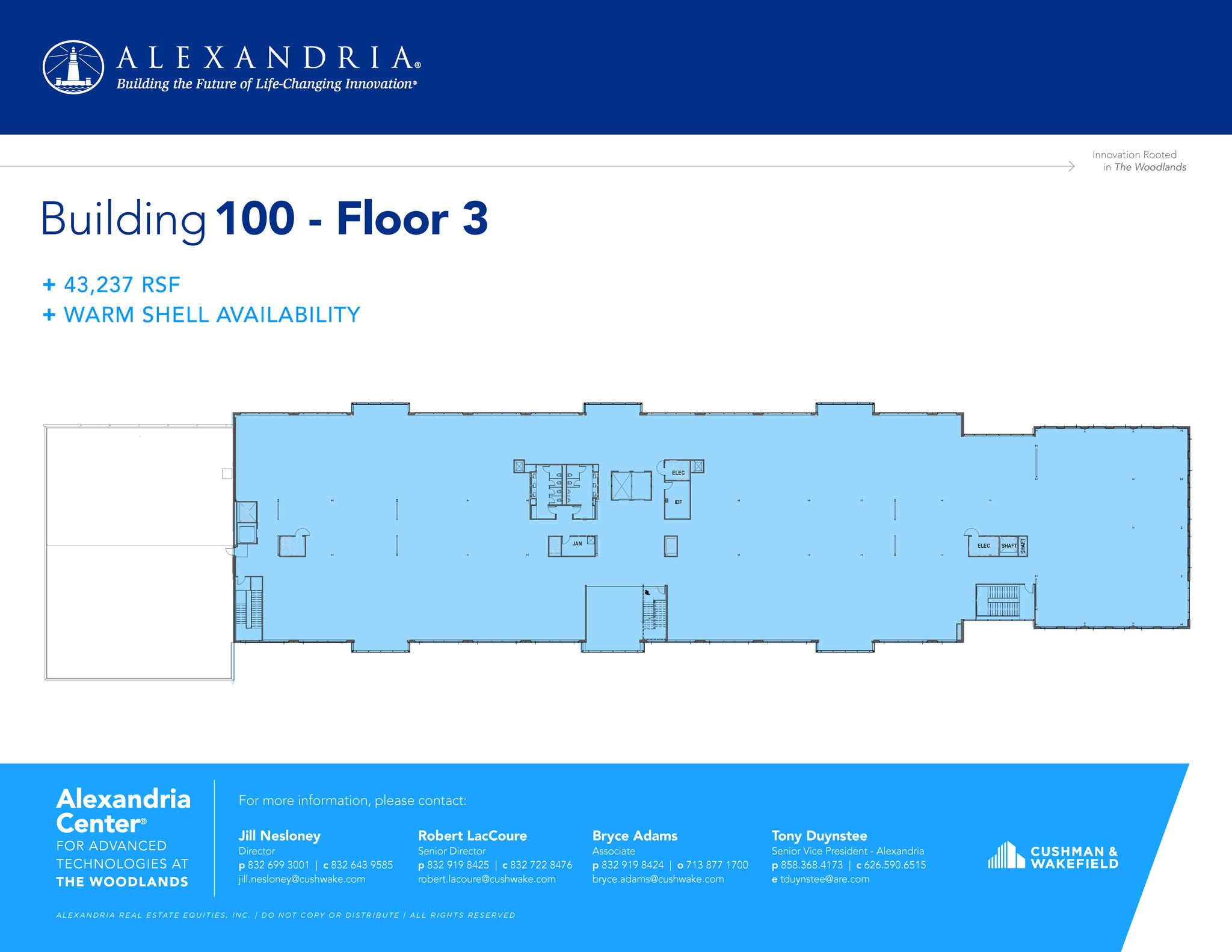 8800 Technology Forest Pl, The Woodlands, TX à louer Plan d’étage– Image 1 sur 1