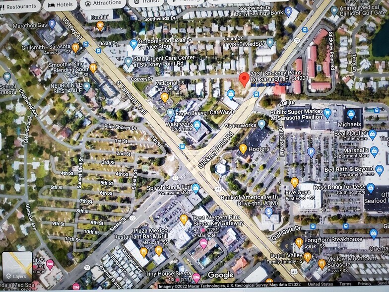 2131 Stickney Point Rd, Sarasota, FL à louer - Aérien – Image 2 sur 2