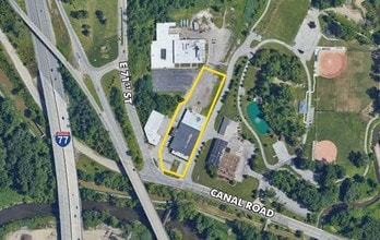 5171 Canal Rd, Cleveland, OH - VUE AÉRIENNE  vue de carte
