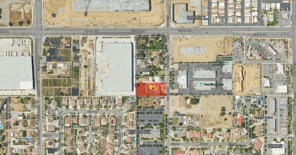 10584 Juniper Ave, Fontana, CA à vendre - Aérien – Image 1 sur 2