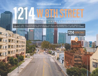 Plus de détails pour 1214 W 8th St, Los Angeles, CA - Logement à vendre
