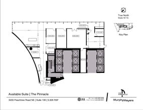 3455 Peachtree Rd NE, Atlanta, GA à louer Plan d’étage– Image 1 sur 1